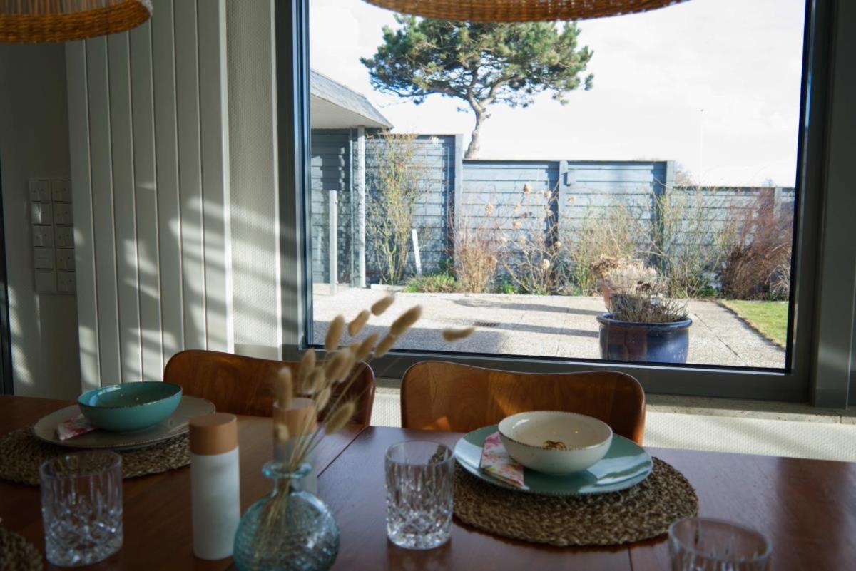 Inselblume 82 - Bungalow Am Suedstrand Mit Meerblick Burgtiefe auf Fehmarn Esterno foto