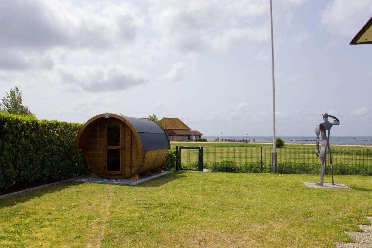 Inselblume 82 - Bungalow Am Suedstrand Mit Meerblick Burgtiefe auf Fehmarn Esterno foto