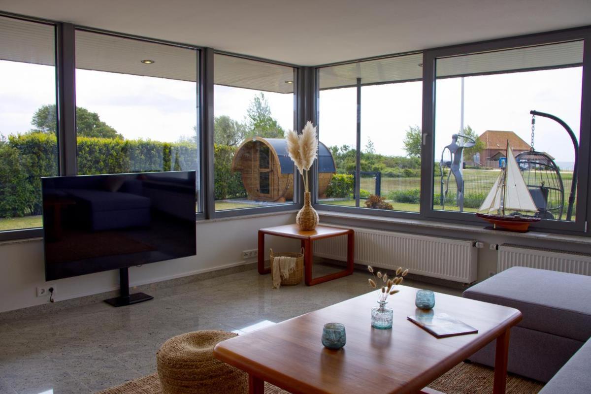 Inselblume 82 - Bungalow Am Suedstrand Mit Meerblick Burgtiefe auf Fehmarn Esterno foto