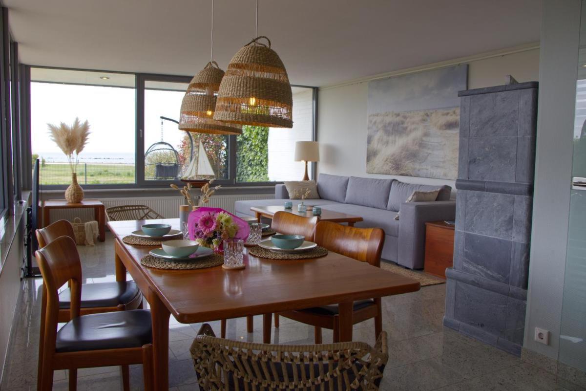 Inselblume 82 - Bungalow Am Suedstrand Mit Meerblick Burgtiefe auf Fehmarn Esterno foto